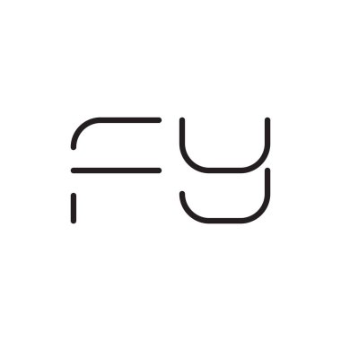 ilk harf vektör logo simgesini değiştir