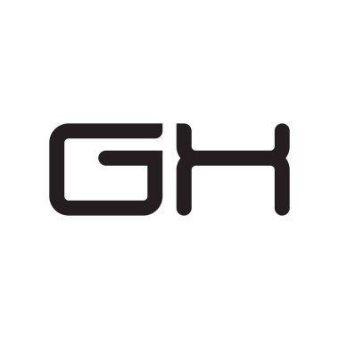gx ilk harf vektör logo simgesi