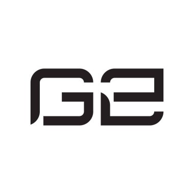 gz ilk harf vektör logo simgesi