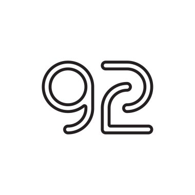 gz ilk harf vektör logo simgesi