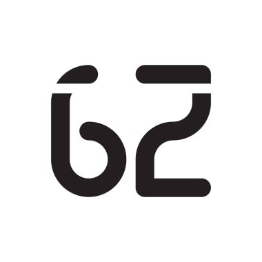 gz ilk harf vektör logo simgesi