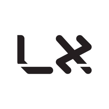 İlk harf vektör logosu simgesi