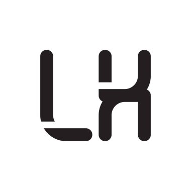 İlk harf vektör logosu simgesi