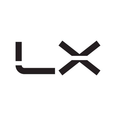 İlk harf vektör logosu simgesi