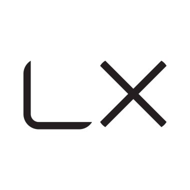 İlk harf vektör logosu simgesi