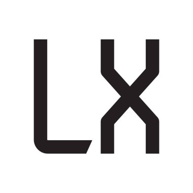 İlk harf vektör logosu simgesi