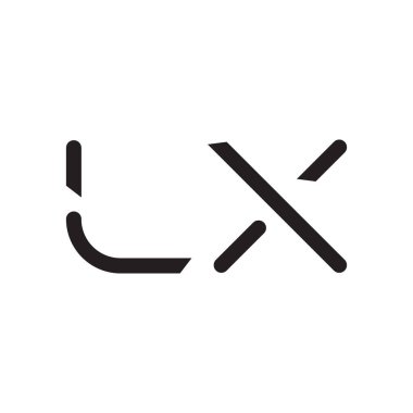 İlk harf vektör logosu simgesi