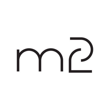 mz ilk harf vektör logo simgesi