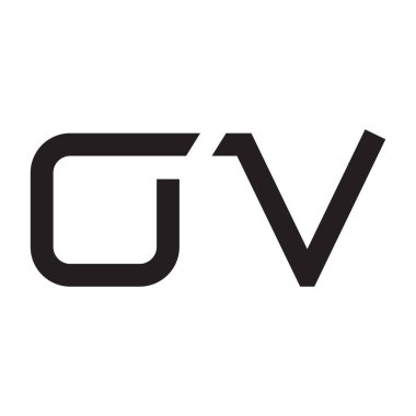 ilk harf vektör logo simgesi