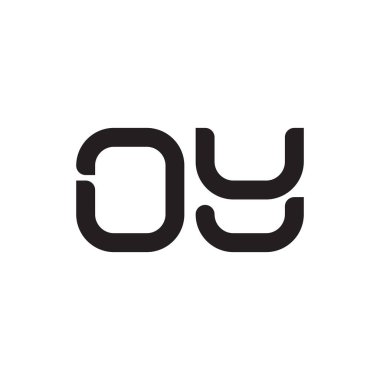 oy ilk harf vektör simgesi simgesi