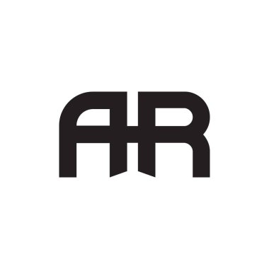 ar ilk harf vektör logosu