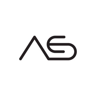 ilk harf vektör logosu olarak