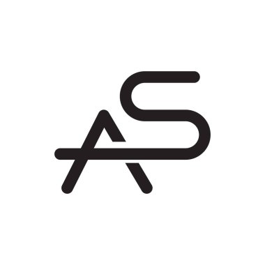 ilk harf vektör logosu olarak