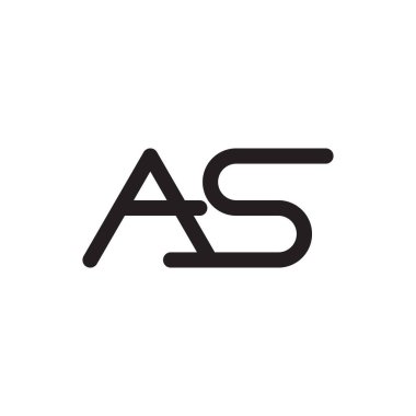 ilk harf vektör logosu olarak