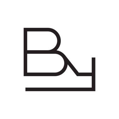 ilk harf vektör logosuna göre