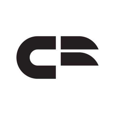 cb ilk harf vektör logosu