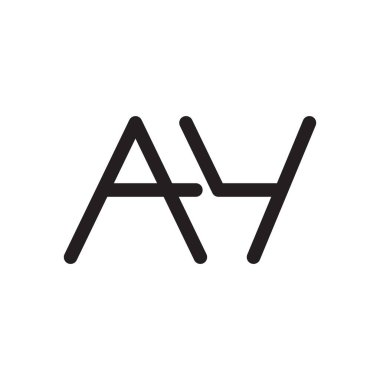 ilk harf vektör logosu