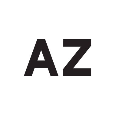 Az ilk harf vektör logosu