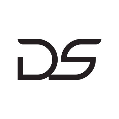 İlk harf vektör logosunu simgeler