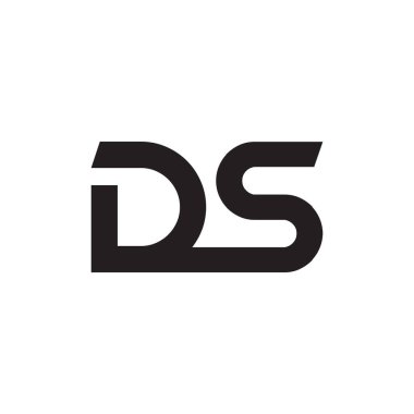 İlk harf vektör logosunu simgeler