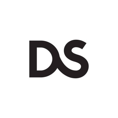 İlk harf vektör logosunu simgeler