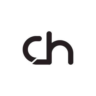 ch ilk harf vektör logosu