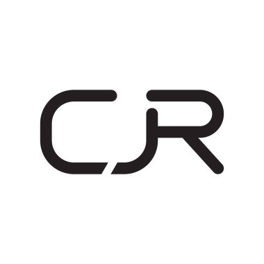cr ilk harf vektör logosu