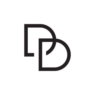 İlk harf vektör logosu