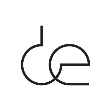 ilk harf vektör logosunu göster