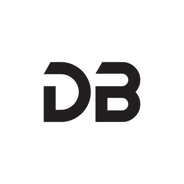 Db首字母矢量标识 — 图库矢量图片