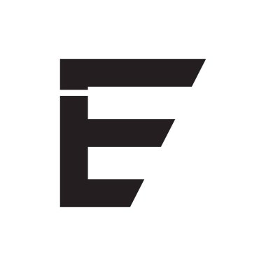 İlk harf vektör logosu