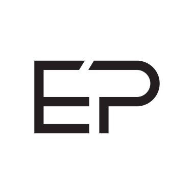 İlk harf vektör logosu