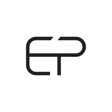 İlk harf vektör logosu