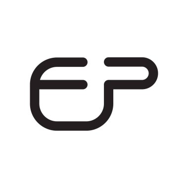 İlk harf vektör logosu