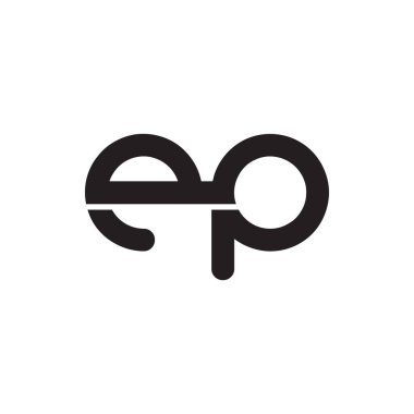 İlk harf vektör logosu