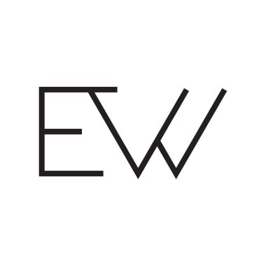 İlk harf vektör logosunu göster