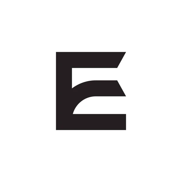 Logotipo Inicial Vetor Letra — Vetor de Stock