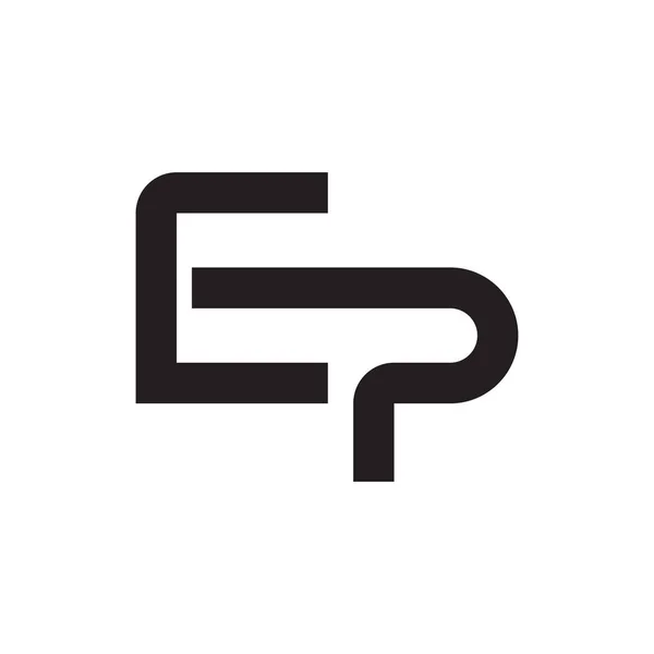 Beginletter Vector Logo — Stockvector