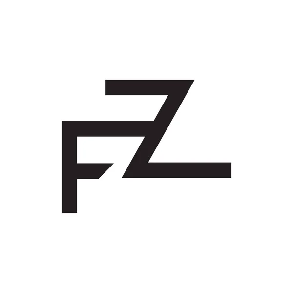 Fz初始字母向量标志 — 图库矢量图片