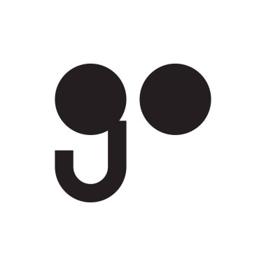 ilk harf vektör logosuna git