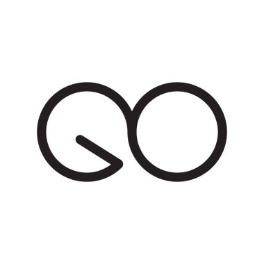 ilk harf vektör logosuna git