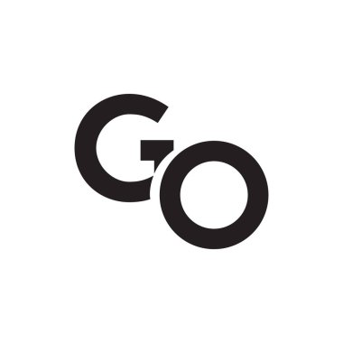 ilk harf vektör logosuna git