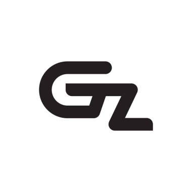 gz ilk harf vektör logosu