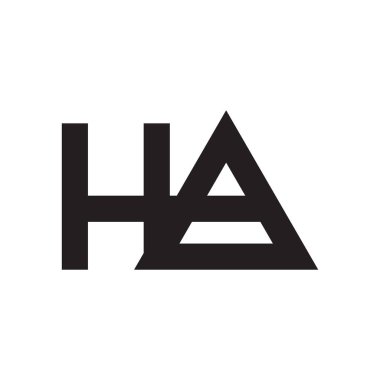 İlk harf vektör logosu