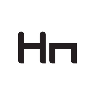 İlk harf vektör logosu