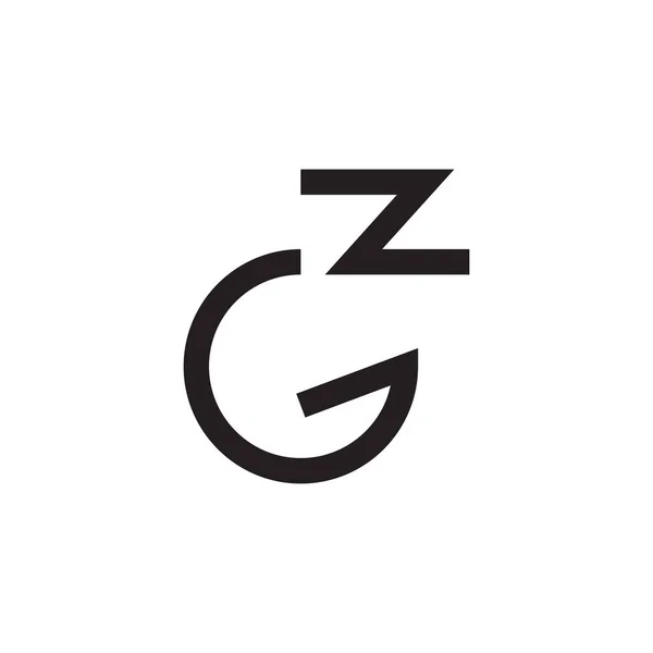 Lettre Initiale Logo Vectoriel — Image vectorielle