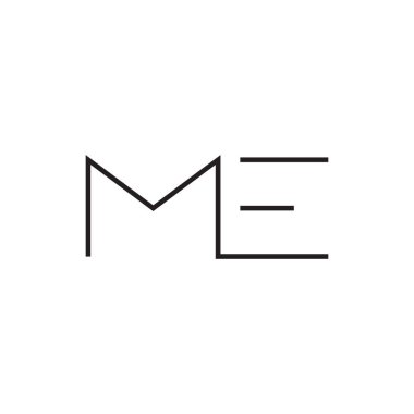 ilk harf vektör logom