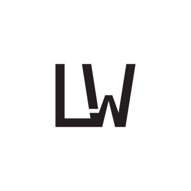 İlk harf vektör logosu