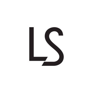 İlk harf vektör logosu simgesi mi?