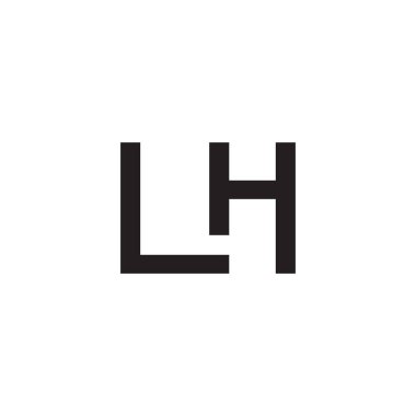 İlk harf vektör logosu